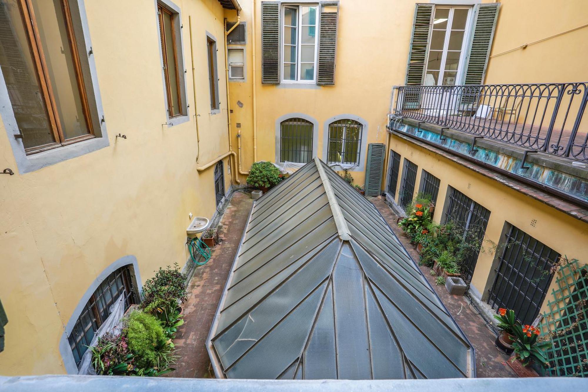 Apartamento Pandolfini Courtyard Florencia